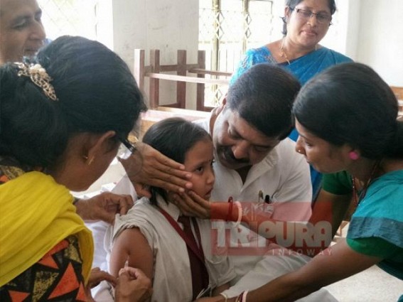 Rubella vaccination campaign in wave under Health & Family Welfare Dept